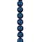 12 Pack: Blue Plated Druzy Agate Round Beads by Bead Landing™